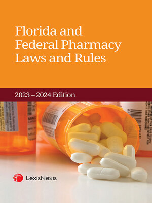 cover image of Florida and Federal Pharmacy Laws and Rules